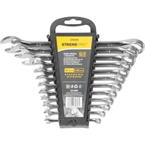 Kulcs készlet Strend Pro HR31584, 12 részes, Cr-V, 6-22 mm, csillag-villás
