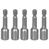 Fej Strend Pro MS84, mágneses, 8 mm, 1/4", mágneses bittartó, 5 db-os csomag