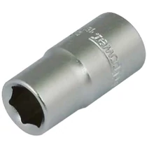 Fej Whirlpower® 16121-11, 6 mm, 1/4", Cr-V, hatlapú, rövid