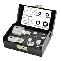 Dugókulcs készlet Whirlpower® 1616-0506, szűkítők, 1/4"+3/8"+1/2"+3/4", 6 részes