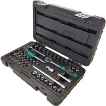 Dugókulcs készlet Whirlpower® 1612-2545SE, 45 részes, 1/4