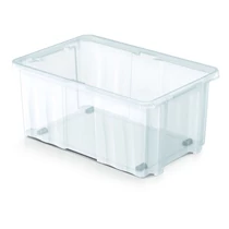 Doboz CARGO NCC24, 600x400x260 mm, műanyag, kerekekkel
