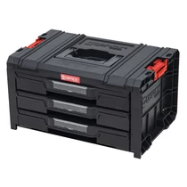 Doboz QBRICK® System PRO Toolbox Drawer 3 Expert, rendszerező, 3 fiók