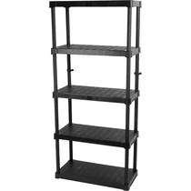 Polc Racks RA8040, műanyag, 5 polcos, 800x400x1750 mm