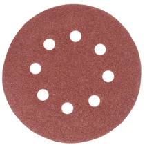 Csiszolókorong Worcraft CRS-S20Li, excentercsiszolóhoz, 125 mm, P80, papír, csiszoló, csomag 5 db