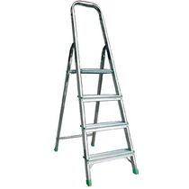 Létra ALVE EUROSTYL HOBBY 2915, 7 fokos, piros, 221 cm, teherbírás 125 kg
