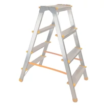 Létra ALVE EUROSTYL HOBBY 924, 4 fokos, 86 cm, teherbírás 150 kg, kétoldalas, fogantyú nélkül