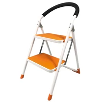 Létra Strend Pro WRH2061, 2 fokos, teherbírás 150 kg, narancssárga