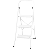 Létra Strend Pro LFD130, 3 fokos, acél, EN14183, teherbírás 150 kg, 113,5 cm