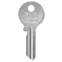 Kulcs FAB HOME 1.00* ND R4, UZ nélkül, 5 tűs, félkész termék
