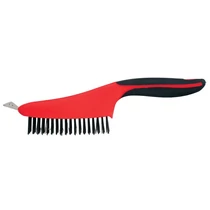 Kefe Strend Pro ComfortGrip CG682, 3 soros, acél, kaparóval