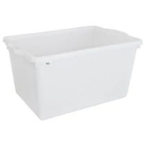 Edény ICS P23001, 65 liter, szögletes, húsra és halra, fehér