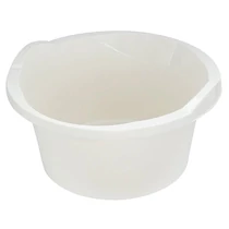 Lavór ICS C101010, 10 literes, 36x16 cm, fehér, kerek