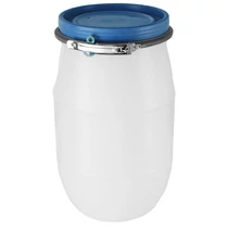 Hordó Pannon Fermet 30 liter, abroncsos, műanyag hordó erjesztéshez, ivóvízhez, nyílás 253 mm