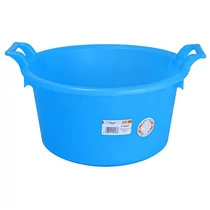 Lavór ICS P9052A, 30 literes, 52 cm, kék, kerek, fülekkel