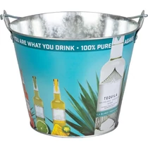 Vödör Strend Pro, 7 l, palackhűtő, fém