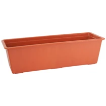 Virágcserép AGRO IS500, 18x50x14 cm, 8,5 liter, terrakotta