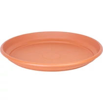 Alátét ICS ERICA, virágcseréphez, kerek, terrakotta színű, műanyag, 65 cm