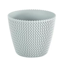 Virágcserép SPLOFY, 218/184 mm, 5,0 liter, fehér