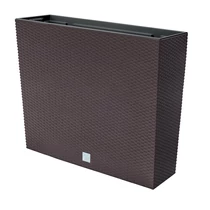 Virágcserép betéttel RATO Case, 580x180x498 mm, barna