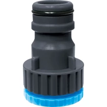 Adapter AQUACRAFT® 550992, MAX-Flow, 1"x3/4"-1", kerti tömlőhöz