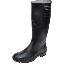 Csizma Ginocchio, fekete 45, Pvc, kerti