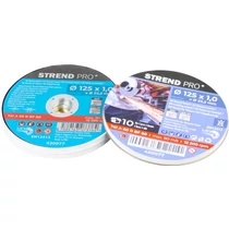 Tárcsa Strend Pro, 125x1,0x22,2 mm, fémvágó, doboz, 10 db