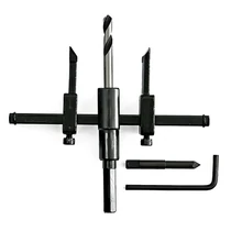 Lyukvágó HT03-k-02, 30-120 mm, állítható, fához és gipszkartonhoz