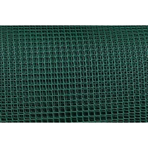 Háló ECONOMY 5, 1000/10x10 mm, négyzetes minta, 300g/m2, zöld, teljesen műanyag, 25 m-es tekercs