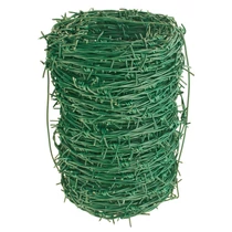 Drót Barwire Pvc 2,10 mm, L-50 m, szöges, műanyag bevonatú