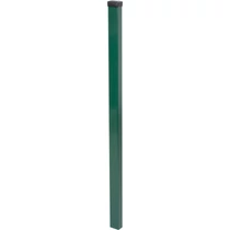 Oszlop "STANDART COLOR", 60x40mm/1,20m, horganyzott + porfestett, RAL 6005 zöld, 1,5mm