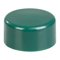 Sapka Strend Pro METALTEC, kerek oszlopra, műanyag, zöld, 60 mm