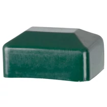 Sapka Strend Pro EUROSTANDARD, szögletes oszlopra, kupak, műanyag, zöld, 60x40 mm