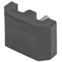 Rögzítő Strend Pro EUROSTANDARD, 60x40 mm, antracit, kerítés panelhez, csavarral együtt, M alakú