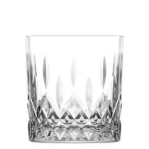 Pohár LAV Odin, üveg, whiskyhez, 330 ml, 84x91 mm, 6 db-os csomag