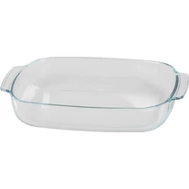 Sütőtál MagicHome, üveg, téglalap alakú, tepsi, 3900 ml