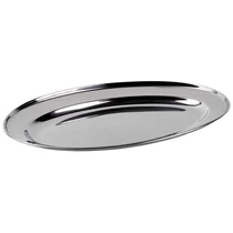 Tálca MagicHome EOT, 30 cm, rozsdamentes acél, ovális