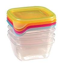 Tárolóedény Curver® Fresh&Go, szett 4 db, 250 ml, vegyes, 110x90x110 mm