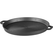 Grill lap MagicHome Castora line, öntöttvas, kerek, 340x30 mm