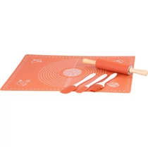 Készlet MagicHome, sütéshez, 5 részes készlet, szilikon ecset, 2x spatula, sodrófa, alátét