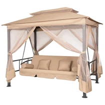Hinta ALIPASCHA LUX, max. 250 kg, 257x174x235 cm, kihajtható ülés, szúnyoghálóval
