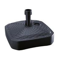 Állvány MPKR, antracit, 390x390 mm, PVC, kerti napernyőhöz/esernyőhöz 20-26 mm-ig