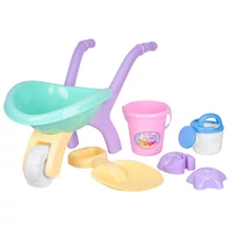 Játék készlet Strend Pro, homokozóba talicskával, gyermekeknek, lányos