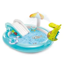 Medence Intex® 57165, Gator play center, gyermek, felfújható, 201x170x84 cm
