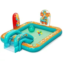 Gyermekmedence Bestway® Retro Groove Play Center, felfújható, 152x74 cm