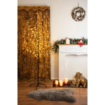 Díszfa MagicHome Cherry Tree, 192 meleg fehér LED, egyszerű világítás, 230 V, 50 Hz, IP44, kültéri,