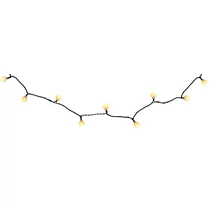 Füzér MagicHome Karácsonyi Cseresznye Gömbök, 100x meleg fehér LED, IP44, 8 funkció, világítás, Hoss