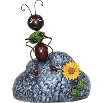 Dekoráció MagicHome Mecco, Hangya, fém, 24x15x30 cm