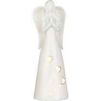 Dekoráció MagicHome Karácsony, Angyal, LED, 9x9.3x26 cm