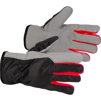 Kesztyű Strend Pro Bertus Winter, téli, védő, bélelt, textil/bőr, méret 10/XL, bliszter